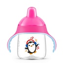AVENT Tasse à bec - 12 mois et + anti-fuites 260ml - Rose