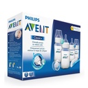AVENT Classic + - Kit nouveau-né biberons, goupillon et sucette avec système anti-coliques 