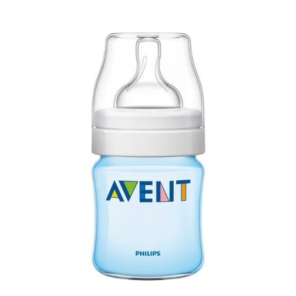 AVENT Classic + - Biberon système anti-coliques 0 mois et + 125ml Garçon