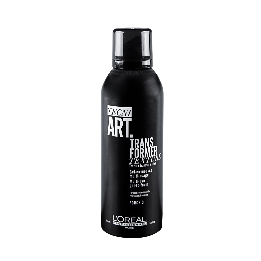 L'ORÉAL PROFESSIONNEL Techni Art Transformer Texture - Gel en mousse multi-usage - Force 3 - 150ml