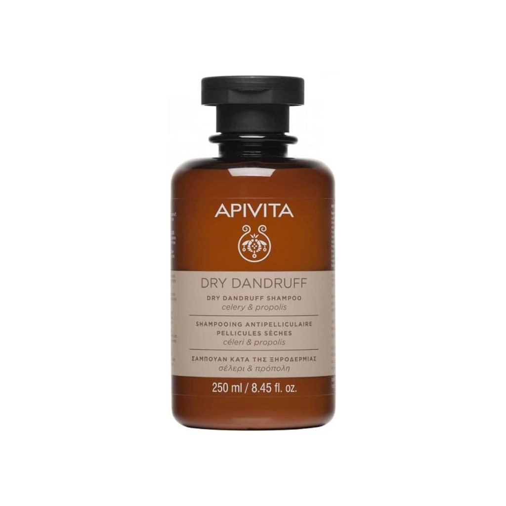 APIVITA Dry Dundruff Shampooing Antipelliculaire Sec Céleri Propolis - 250 ml