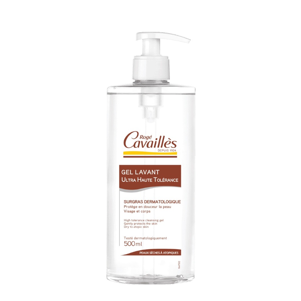 ROGÉ CAVAILLES Dermo Ultra Haute Tolérance  - Gel lavant surgras