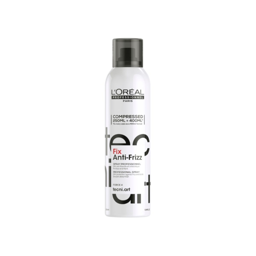L'ORÉAL PROFESSIONNEL Tecni Art Fix Anti-Frizz - Spray anti-frizz fixation forte - 400ML