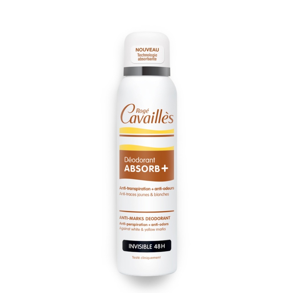 ROGÉ CAVAILLES Absorb + - Déodorant spray invisble 48h