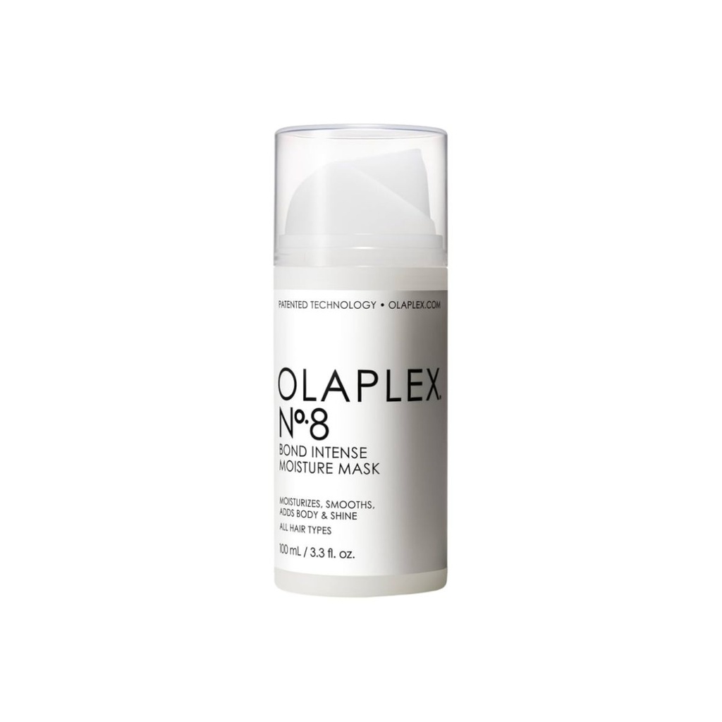 OLAPLEX N°8 Bond Intense Moisture Mask - Masque réparateur hydratant pour tous types de cheveux - 100 ml