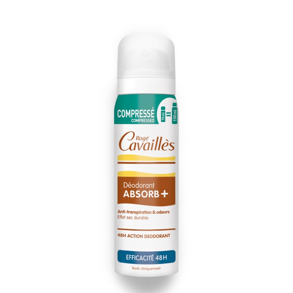 ROGÉ CAVAILLES Absorb + - Déodorant spray efficacité 48h