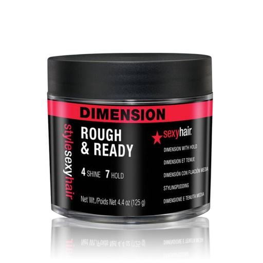 [SHAC11.DB4125] SEXY HAIR Style Sexy Hair Rough & Ready - Pâte dimension brillance 4 tenue 7