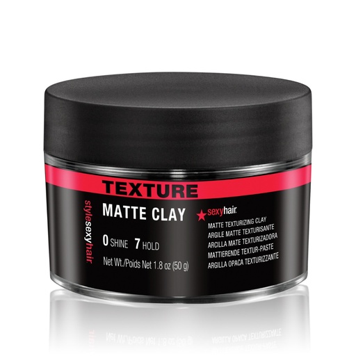 [SHAC11.AT0050] SEXY HAIR Style Sexy Hair Matte Clay - Argile matte texturisante brillance 0 tenue 7