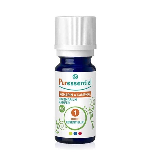 [PRSD52.HEBE26] PURESSENTIEL Romarin à Camphre - Huile essentielle bio - 10ml