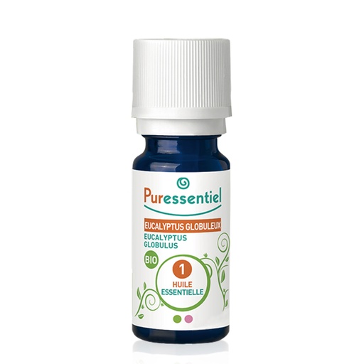 [PRSD52.HEBE13] PURESSENTIEL Eucalyptus Globuleux - Huile essentielle bio - 10ml
