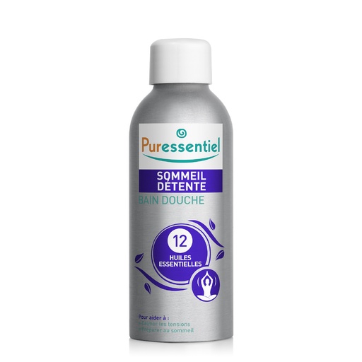 [PRSD41.S12100] PURESSENTIEL Sommeil Détente  - Bain douche relaxant aux 12 huiles essentielles - 100ml