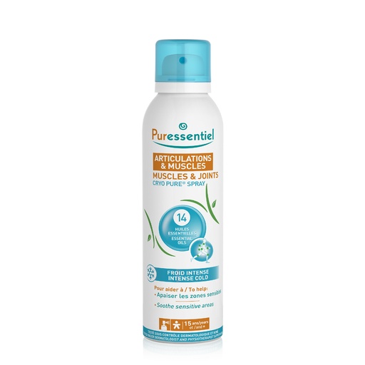 [PRSD40.CPS150] PURESSENTIEL Articulations & Muscles  - Cryo Pure spray muscles et joints froid intense - 150ml