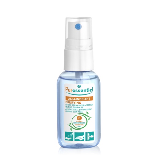 PURESSENTIEL Assainissant - Lotion spray antibactérien mains & surfaces