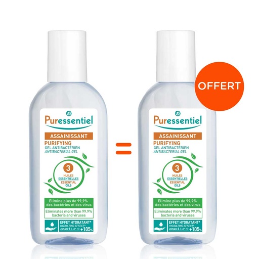 PURESSENTIEL Assainissant - Gel antibactérien aux 3 huiles essentielles
