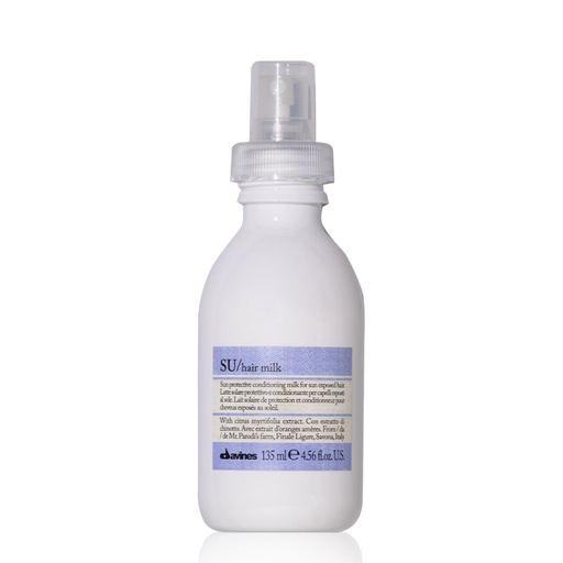 [DAVE60.LSP135] DAVINES Su Hair Milk - Lait solaire de protection et conditionneur pour cheveux exposés au soleil - 135ml