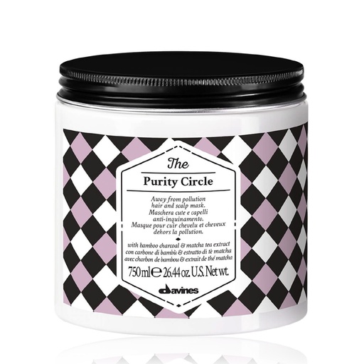 [DAVE59.MCD750] DAVINES The Purity Circle - Masque pour cuir chevelu et cheveux dehors la pollution - 750ml