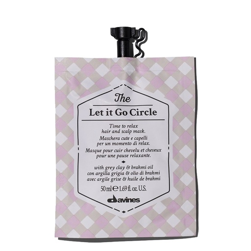 DAVINES The Let It Go Circle - Masque pour cuir chevelu et cheveux, pour une pause relaxante