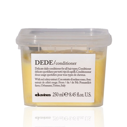 DAVINES Dede Conditioner - Après-shampooing doux usage quotidien pour tous types de cheveux