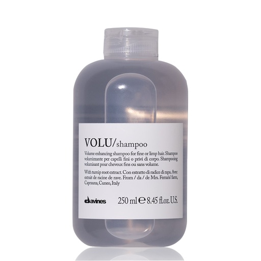 DAVINES Volu Shampoo - Shampooing volumisant pour cheveux fins ou sans volume