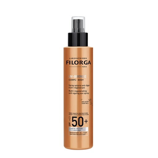 [FIL493.SSA150] FILORGA UV- Bronze Corps - Spray solaire anti-âge nutri-régénérant - 150ml