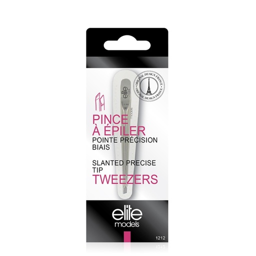 [ELI772.PPB] ELITE Accessoires Soin - Pince à épiler pointe biais