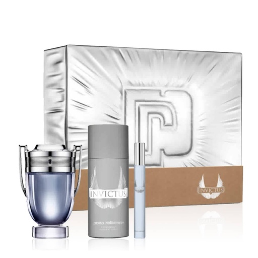 [PRBH73.CPH100A] PACO RABANNE Invictus  - Coffret pour Homme - 100 ml