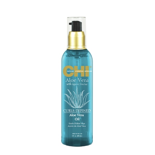 [CHIN08.HAV089] CHI Aloe Vera Curls Defined - Huile d'aloé vera pour cheveux bouclés - 89ml