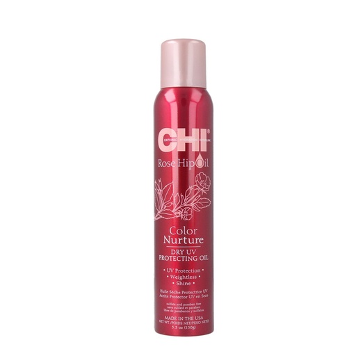[CHIN06.HPC150] CHI Rosehip Oil - Huile sèche protectrice pour cheveux colorés - 150g