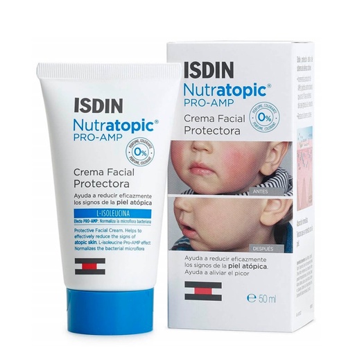 [ISDN89.CVP050] ISDIN Nutratopic Pro-Amp - Crème visage pour peaux atopiques - 50ml