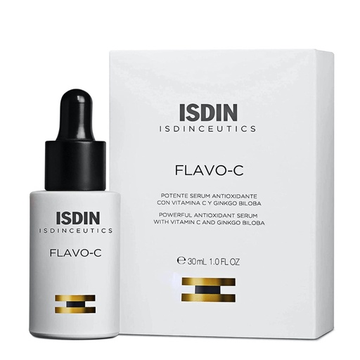 [ISDN88.SOV030] ISDIN Isdinceutics Flavo-C - Sérum anti-oxydant à la vitamine C - 30ml