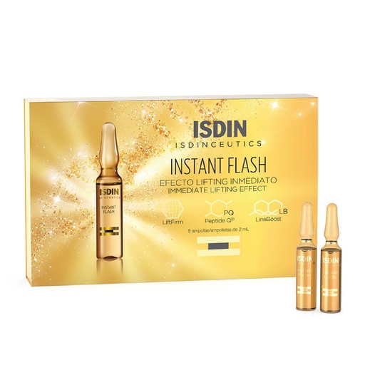 [ISDN88.SIA002] ISDIN Isdinceutics Instant Flash - Soin liftant effet immédiat 5 ampoules de 2ml
