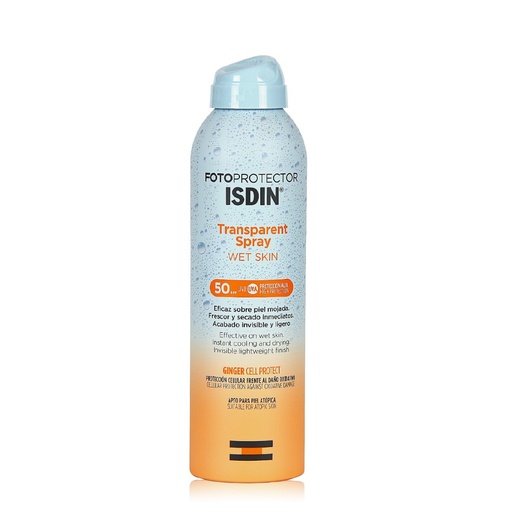 [ISDN86.ESA250] ISDIN Foto Protector Transparent Spray - Ecran solaire en spray adultes SPF50+ - 250ml