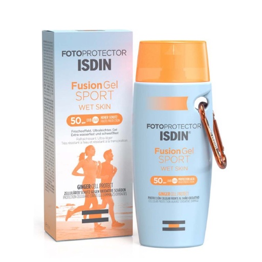 [ISDN86.EGP100] ISDIN Foto Protector Fusion Gel Sport - Ecran solaire en gel très haute protection SPF50+ - 100ml