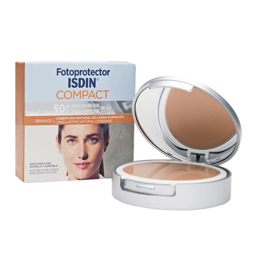 ISDIN Foto Protector Compact - Ecran solaire compact SPF50+ - 10g