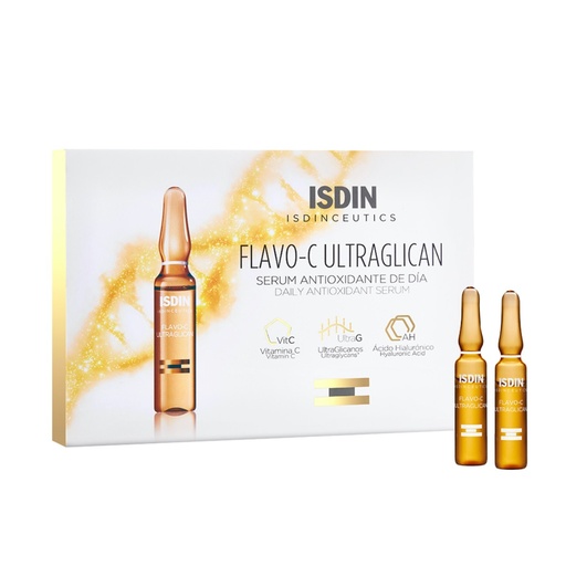 ISDIN Isdinceutics Flavo-C Ultraglican - Sérum anti-oxydant jour