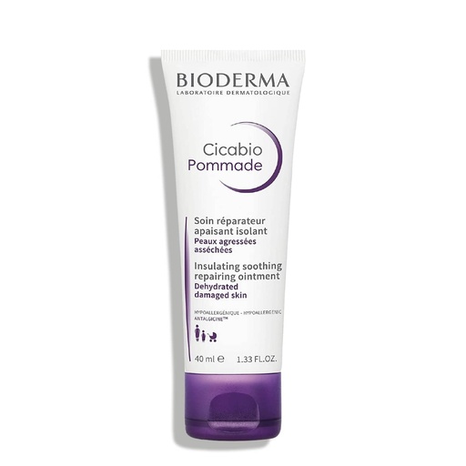 [BDRP34.SRA040] BIODERMA Cicabio Pommade - Soin réparateur apaisant isolant pour peaux agressées asséchées - 40ml