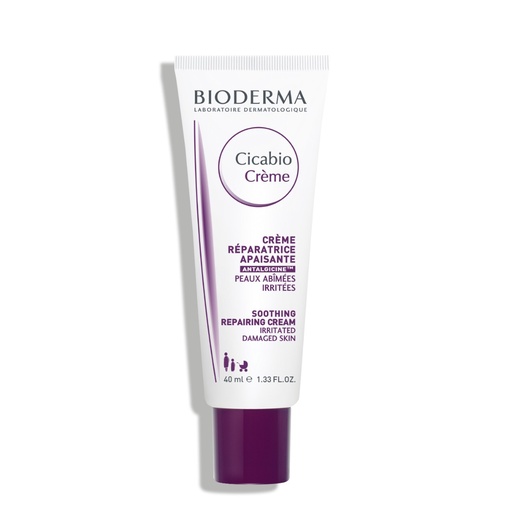 [BDRP34.CRI040] BIODERMA Cicabio Crème - Crème réparatrice apaisante pour peaux abîmées ou irritées - 40ml