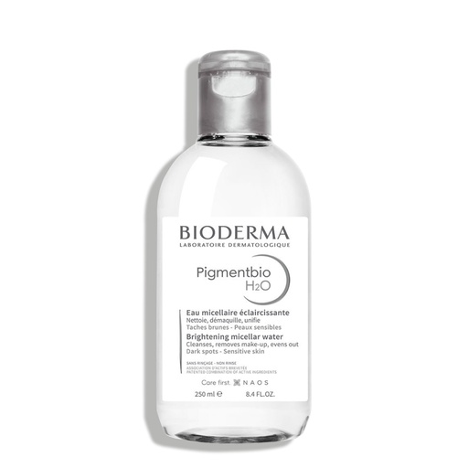[BDRP33.EME250] BIODERMA Pigmentbio H2O - Eau micellaire éclaircissante anti-taches brunes pour peaux sensibles - 250ml