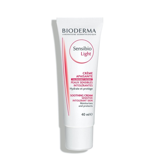 [BDRP31.CAE040] BIODERMA Sensibio Light - Crème apaisante pour peaux mixtes à grasses, sensibles et intolérantes - 40ml