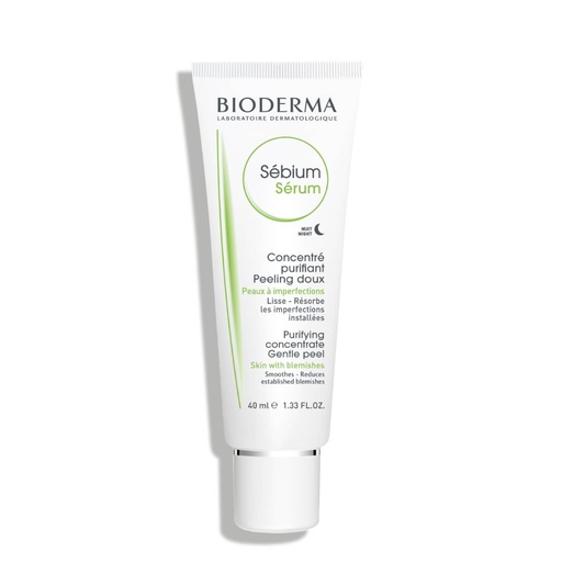[BDRP29.CPI040] BIODERMA Sebium Sérum - Concentré purifiant peeling doux pour peaux à imperfections - 40ml