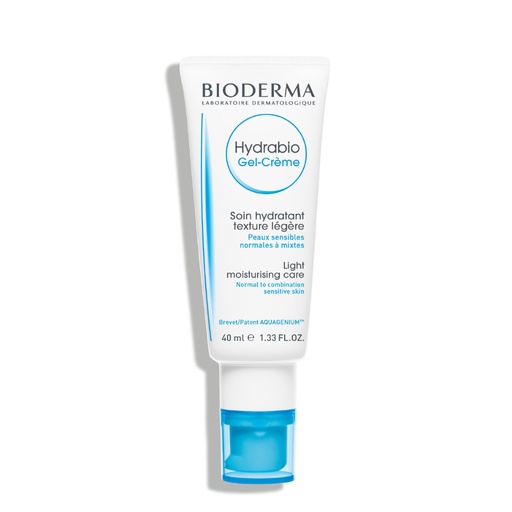 [BDRP26.SHT040] BIODERMA Hydrabio Gel-Crème - Soin hydratant texture légère pour peaux sensibles normales à mixtes - 40ml