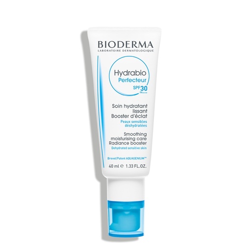 [BDRP26.SHL040] BIODERMA Hydrabio Perfecteur SPF30 - Soin hydratant lissant booster d'éclat pour peaux sensibles déshydratées - 40ml