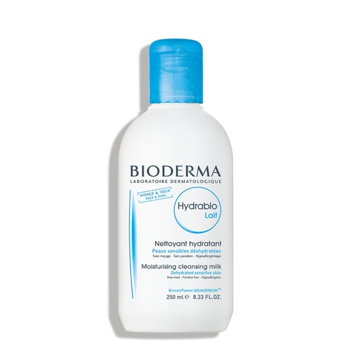 [BDRP26.LNP250] BIODERMA Hydrabio Lait  - Lait hydratant nettoyant pour peaux sensibles déshydratées - 250ml