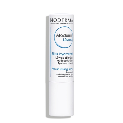 [BDRP25.SHD004] BIODERMA Atoderm Lèvres - Stick hydratant pour lèvres abîmées et dessechées - 4g