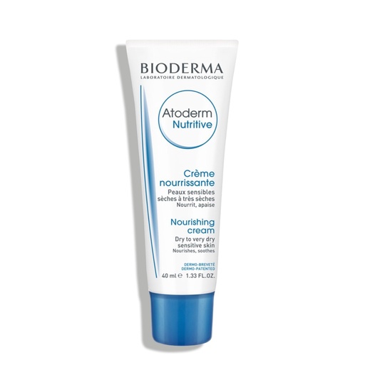 [BDRP23.CSS040] BIODERMA Atoderm Nutritive - Crème nourrissante pour peaux sensibles sèches à très sèches - 40ml