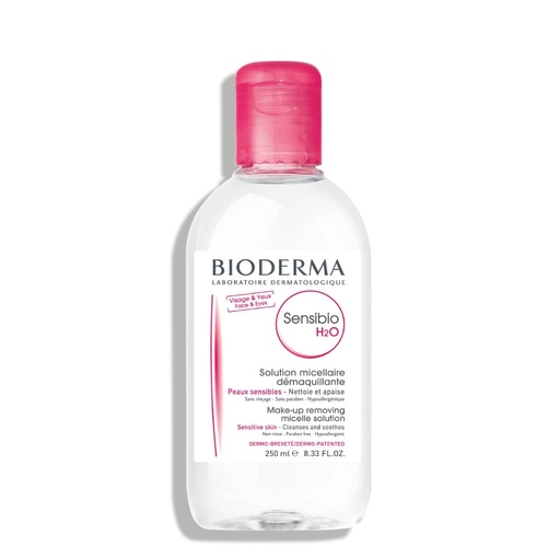 BIODERMA Sensibio H2O - Solution micellaire démaquillante pour peaux sensibles