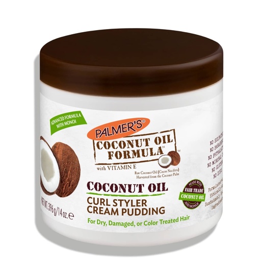 [PALM37.CBC396] PALMERS Coconut Oil Formula - Crème bouclante pour cheveux secs et abîmés - 396g