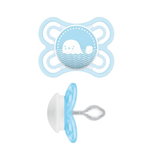 [MAMY03.SOS] MAM Perfect  - Sucette orthodontique en silicone 0 mois et plus