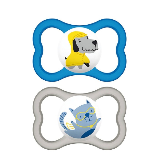 [MAMY03.LUS] MAM Smile - Lot de 2 sucettes 6 mois et plus
