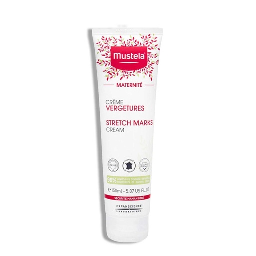 [MUSY14.CPV150] MUSTELA Maternité  - Crème prévention des vergetures, ingrédients 98% origine naturelle - 150ml
